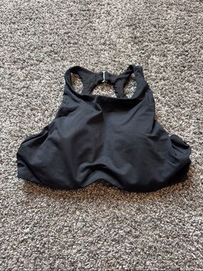 Athleta Black Maldives High-Neck Bikini Top